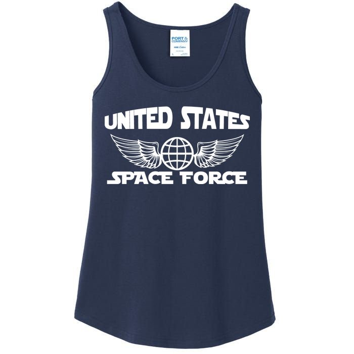 USSF United States Space Force Logo Ladies Essential Tank