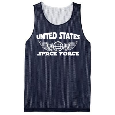 USSF United States Space Force Logo Mesh Reversible Basketball Jersey Tank