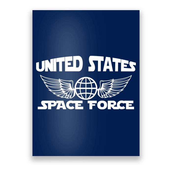 USSF United States Space Force Logo Poster