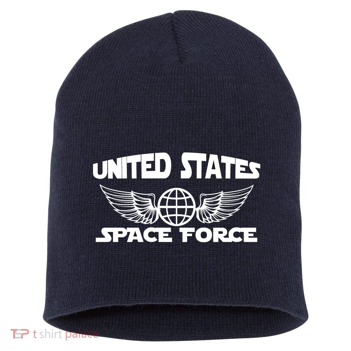USSF United States Space Force Logo Short Acrylic Beanie