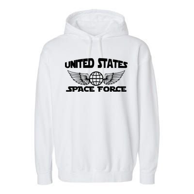 USSF United States Space Force Logo Garment-Dyed Fleece Hoodie