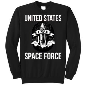 USSF United States Space Force Rocket Blast Sweatshirt