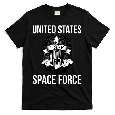 USSF United States Space Force Rocket Blast T-Shirt
