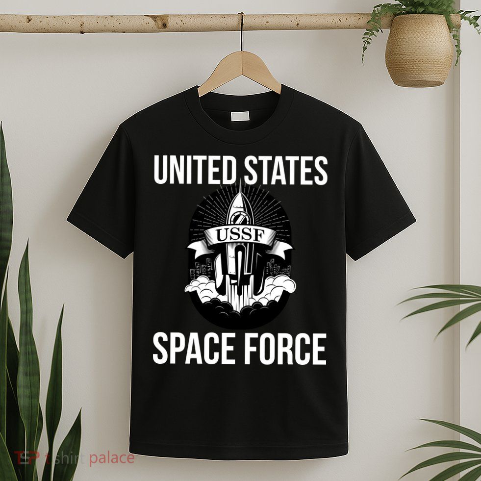 USSF United States Space Force Rocket Blast T-Shirt