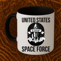 USSF United States Space Force Rocket Blast Mug