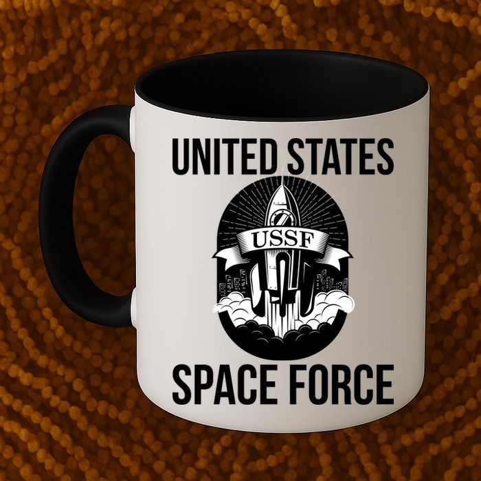 USSF United States Space Force Rocket Blast Mug