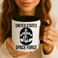 USSF United States Space Force Rocket Blast Mug