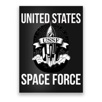 USSF United States Space Force Rocket Blast Poster