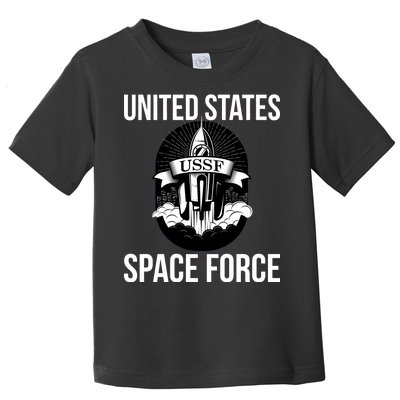 USSF United States Space Force Rocket Blast Toddler T-Shirt