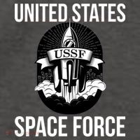 USSF United States Space Force Rocket Blast Vector Backpack