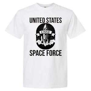 USSF United States Space Force Rocket Blast Garment-Dyed Heavyweight T-Shirt