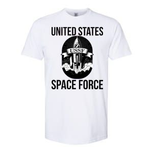 USSF United States Space Force Rocket Blast Softstyle CVC T-Shirt