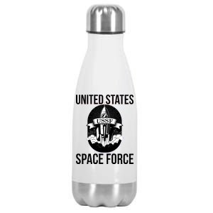 USSF United States Space Force Rocket Blast Stainless Steel Insulated Water Bottle