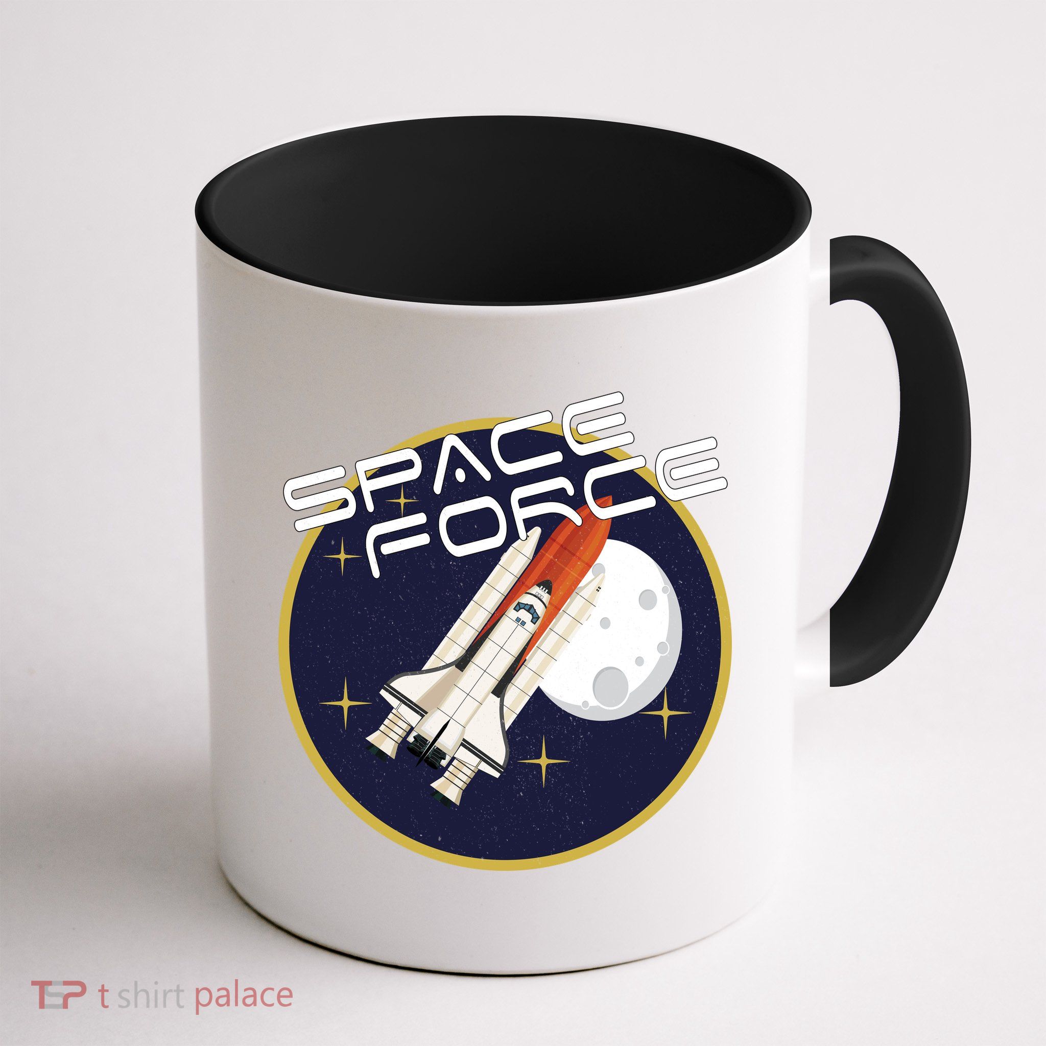 USSF United States Space Force Rocketship Emblem Mug
