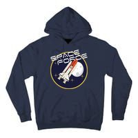 USSF United States Space Force Rocketship Emblem Tall Hoodie