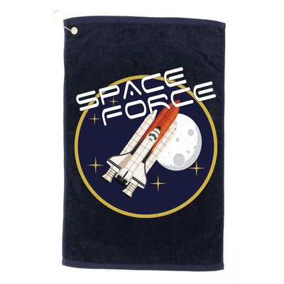 USSF United States Space Force Rocketship Emblem Golf Towel