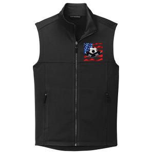 US Soccer Fan Team USA Ball Flag Collective Smooth Fleece Vest