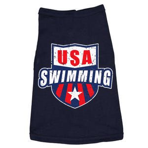 USA Swimming Team Sports Athlete US Swim Aquatic Design Doggie Tank