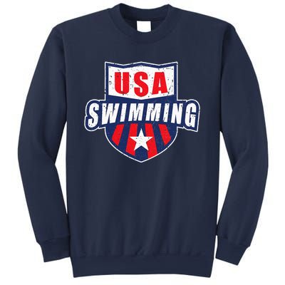 USA Swimming Team Sports Athlete US Swim Aquatic Design Sweatshirt