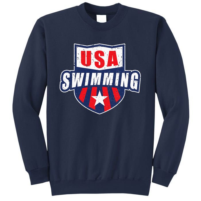 USA Swimming Team Sports Athlete US Swim Aquatic Design Sweatshirt