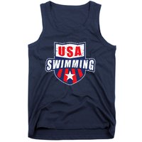 USA Swimming Team Sports Athlete US Swim Aquatic Design Tank Top