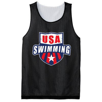 USA Swimming Team Sports Athlete US Swim Aquatic Design Mesh Reversible Basketball Jersey Tank