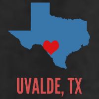 Uvalde Strong Texas Shooting School 7 Panel Mesh Trucker Snapback Hat