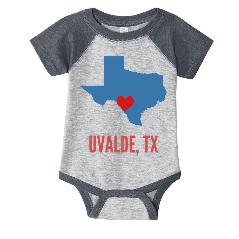 Uvalde Strong Texas Shooting School Infant Baby Jersey Bodysuit