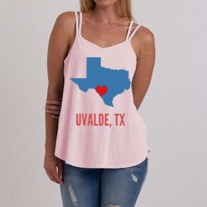 Uvalde Strong Texas Shooting School Women's Strappy Tank