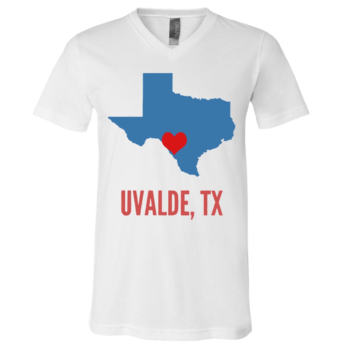 Uvalde Strong Texas Shooting School V-Neck T-Shirt