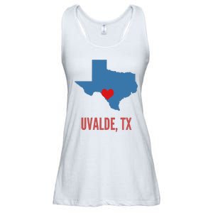 Uvalde Strong Texas Shooting School Ladies Essential Flowy Tank