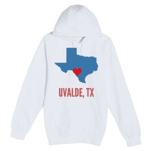 Uvalde Strong Texas Shooting School Premium Pullover Hoodie