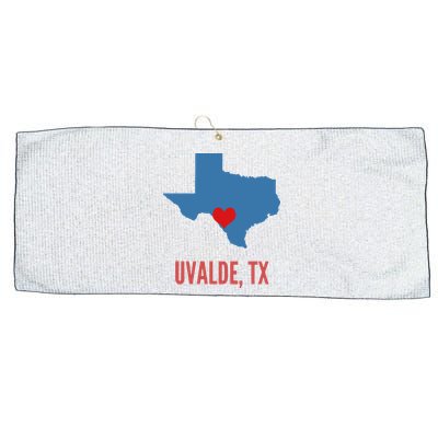 Uvalde Strong Texas Shooting School Large Microfiber Waffle Golf Towel