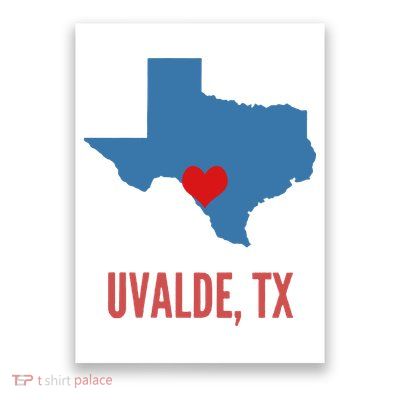 Uvalde Strong Texas Shooting School Poster