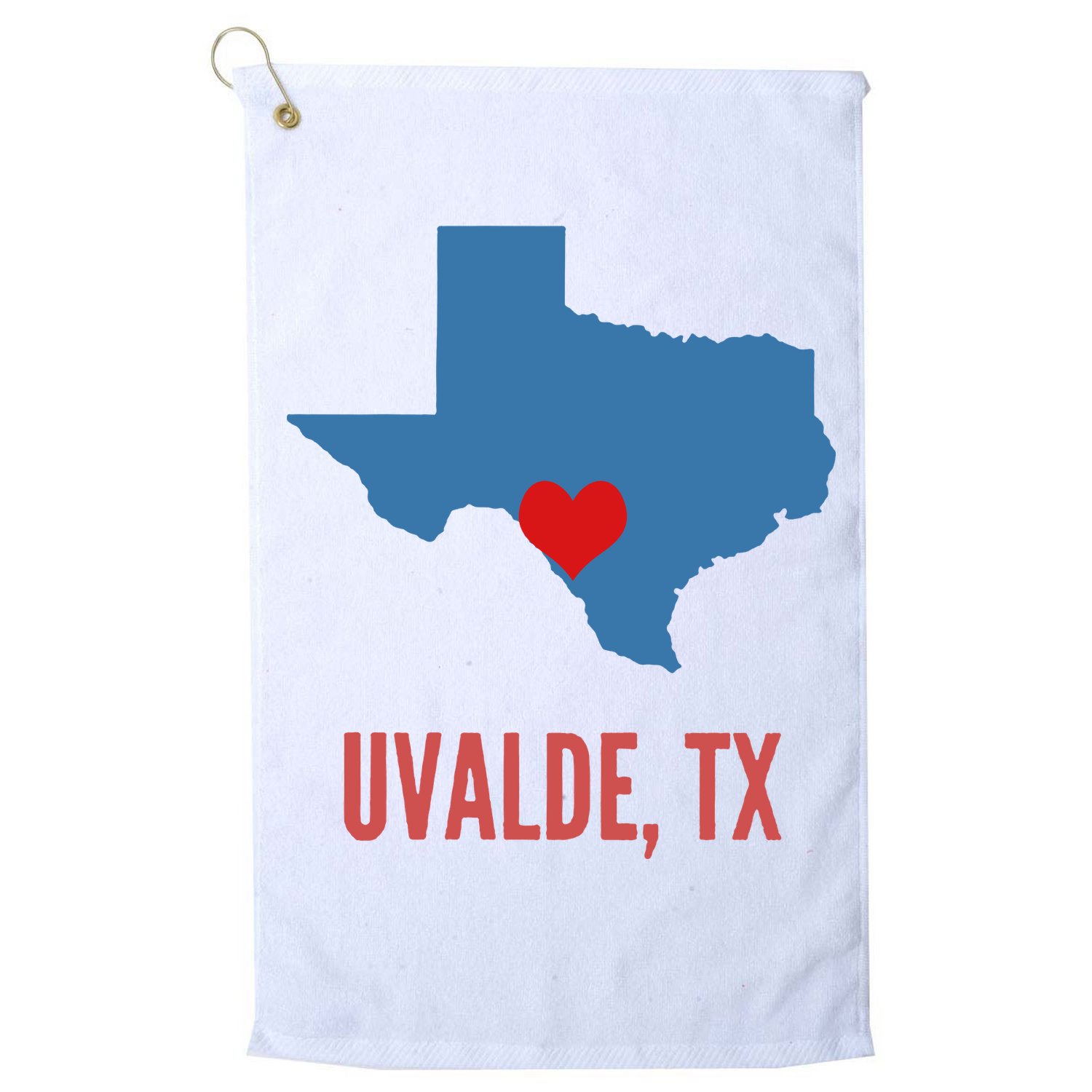 Uvalde Strong Texas Shooting School Golf Towel