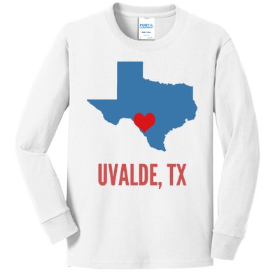 Uvalde Strong Texas Shooting School Kids Long Sleeve Shirt