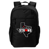 Uvalde Strong Texas Map Heart Backpack