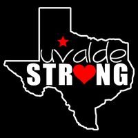 Uvalde Strong Texas Map Heart Flat Bill Trucker Hat