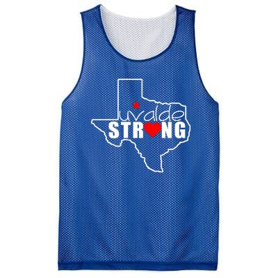 Uvalde Strong Texas Map Heart Mesh Reversible Basketball Jersey Tank