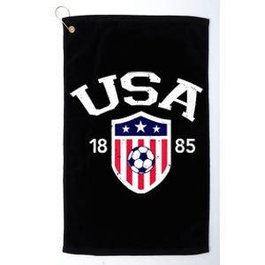 USA Soccer Team Ball Shirt America Soccer Team 2022 Platinum Collection Golf Towel