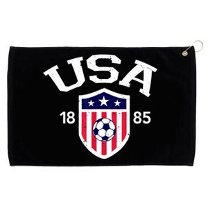 USA Soccer Team Ball Shirt America Soccer Team 2022 Grommeted Golf Towel