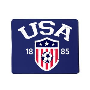 USA Soccer Team Ball Shirt America Soccer Team 2022 Mousepad