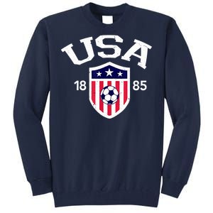 USA Soccer Team Ball Shirt America Soccer Team 2022 Tall Sweatshirt