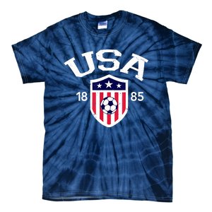 USA Soccer Team Ball Shirt America Soccer Team 2022 Tie-Dye T-Shirt