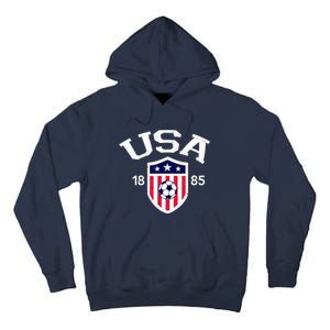 USA Soccer Team Ball Shirt America Soccer Team 2022 Tall Hoodie