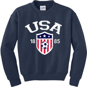 USA Soccer Team Ball Shirt America Soccer Team 2022 Kids Sweatshirt