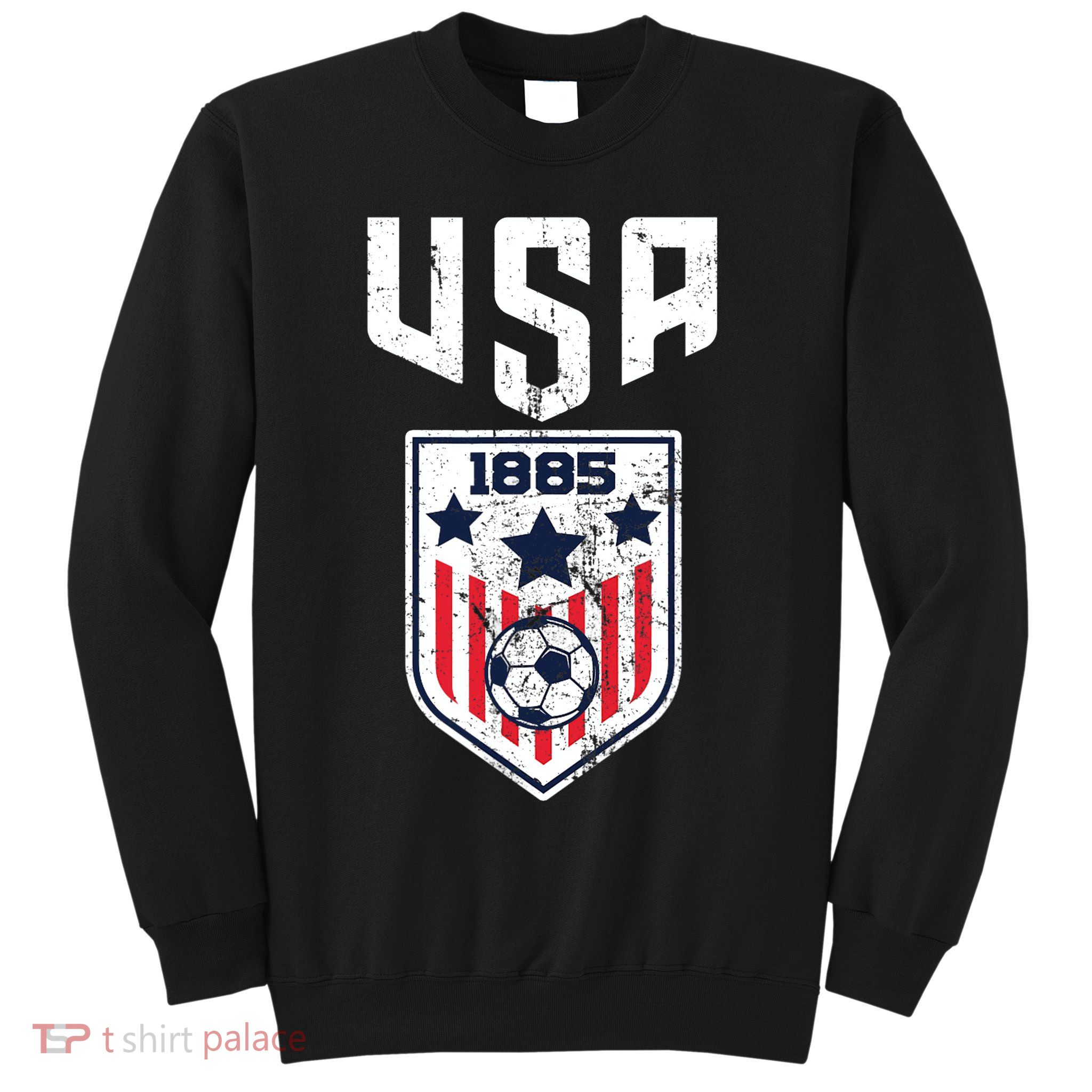 USA Soccer Team 1885 Cool Futbol Equipment Sweatshirt