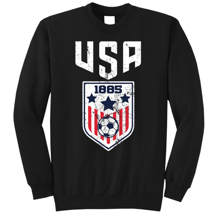 USA Soccer Team 1885 Cool Futbol Equipment Sweatshirt