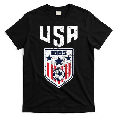 USA Soccer Team 1885 Cool Futbol Equipment T-Shirt