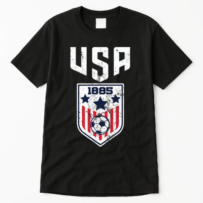 USA Soccer Team 1885 Cool Futbol Equipment Tall T-Shirt